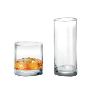 【Ocean】三角高球杯380ml / 威士忌杯305ml-6入組《WUZ屋子》玻璃杯 水杯 飲料杯