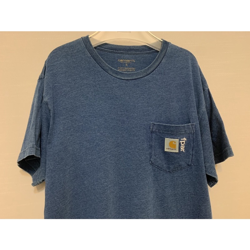 現貨實拍 Carhartt WIP FPAR S/S Pocket Tee 聯名 口袋 短袖 水洗 藍