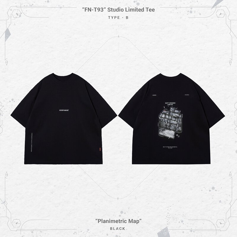 Goopi 一番賞“FN-T93” Studio Limited Tee