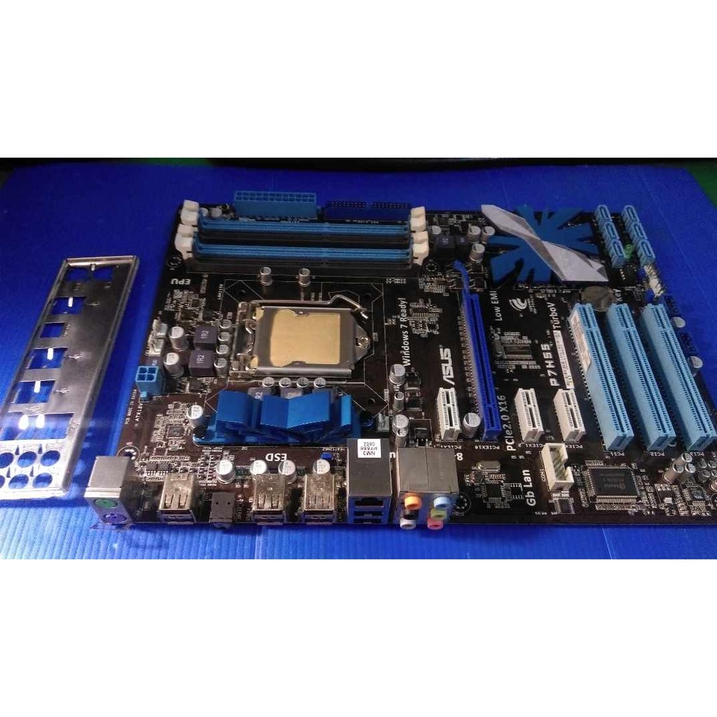 【老農夫】華碩 P7H55 PCIE 1156 腳位主機板 1156