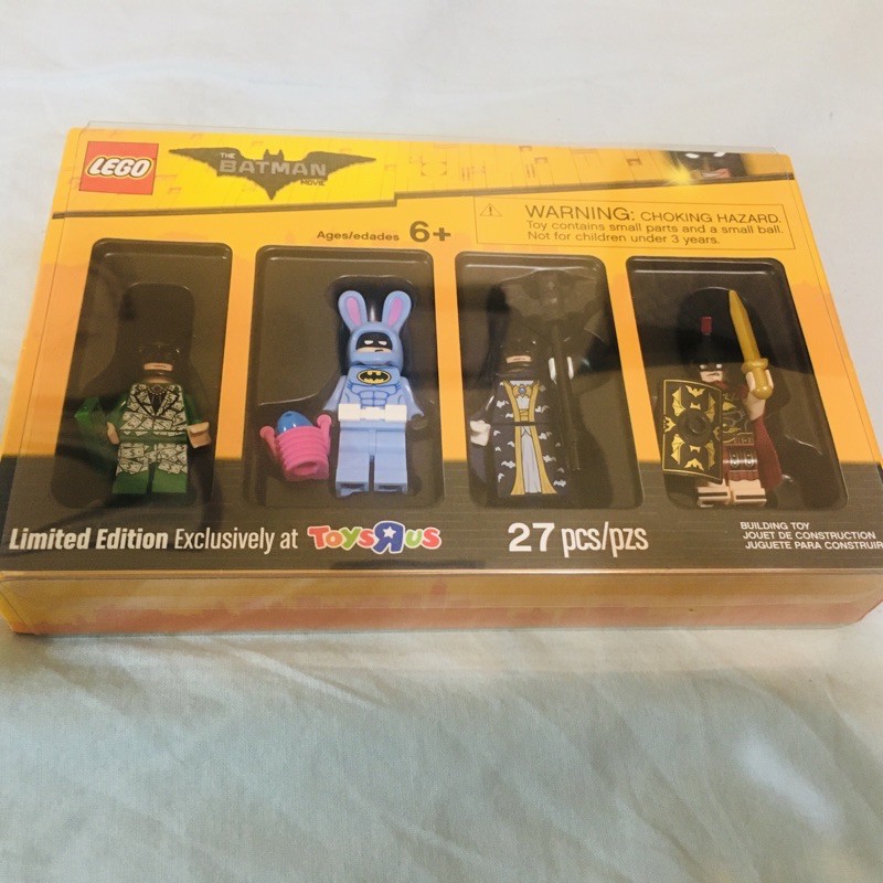 樂高LEGO 5004939 玩具反斗城限定版蝙蝠俠(全新）鈔票西裝 復活節兔子 魔法師 羅馬鬥士.脫坑.隨便賣