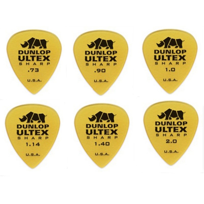 【硬地搖滾】399免運！Dunlop ULTEX SHARP 電吉他/木吉他/電貝斯 Pick 彈片