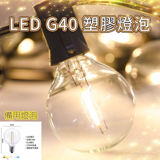 最新* G40 LED串燈燈泡-塑膠款 備用燈泡 燈串燈泡 替換燈泡 塑膠燈泡 珍珠燈 螢火蟲燈 裝飾燈 氣氛