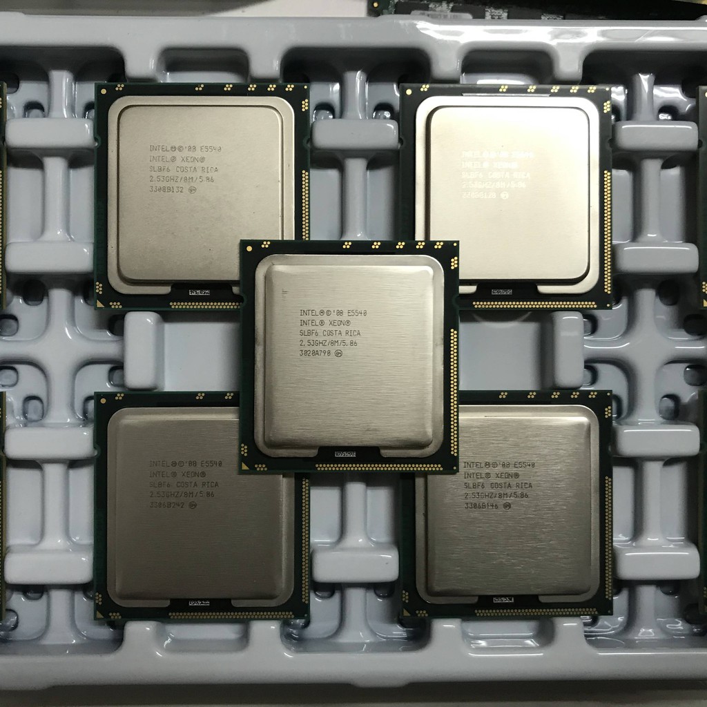 Intel Xeon E5540 2.53GHz 四核心處理器 X58 1366腳位（二手）