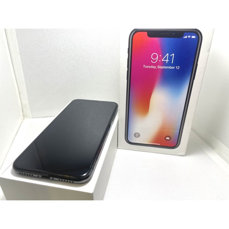 完美無傷 二手iPhone x 256g 黑色 iphonex 256g x系列 中古 apple 高雄可面交