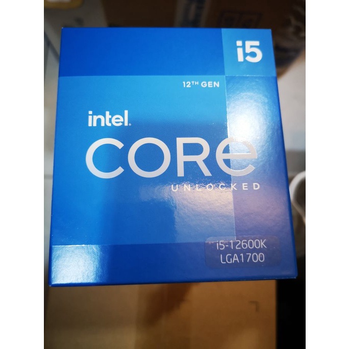 Intel Core I5-12600K 代理盒裝 處理器 CPU 12600K