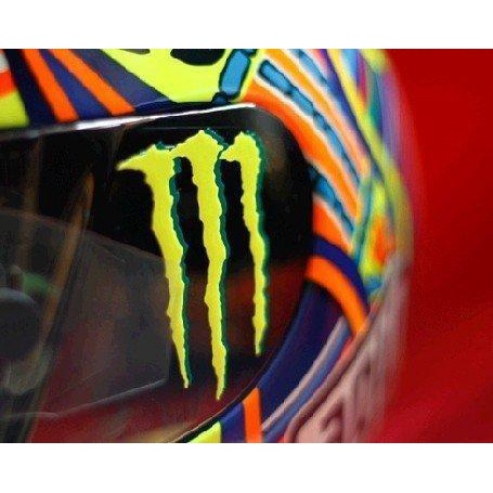 [FGP] 反光 鬼爪 MONSTER 鏡片貼紙 頭盔貼紙 安全帽 K3 PISTA MotoGP ROSSI