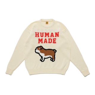 「Rush Kingdom」Human Made Cotton Knit Sweatshirt 針織 毛衣 小狗 M號