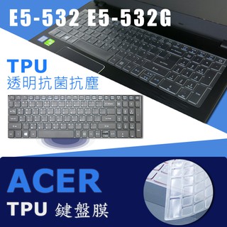 ACER Aspire E5-532 E5-532G 抗菌 TPU 鍵盤膜 鍵盤保護膜 (Acer15808)