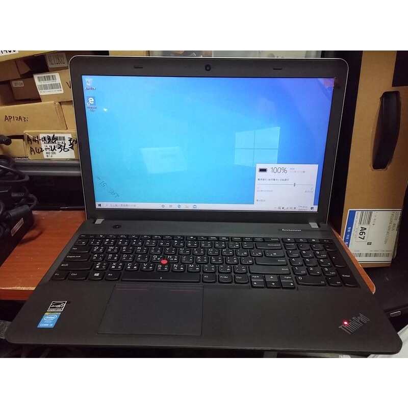 Lenovo ThinkPad E540 i5-4210M/4G/500/獨顯NV840 WIFI視訊全新螢幕 二手筆電