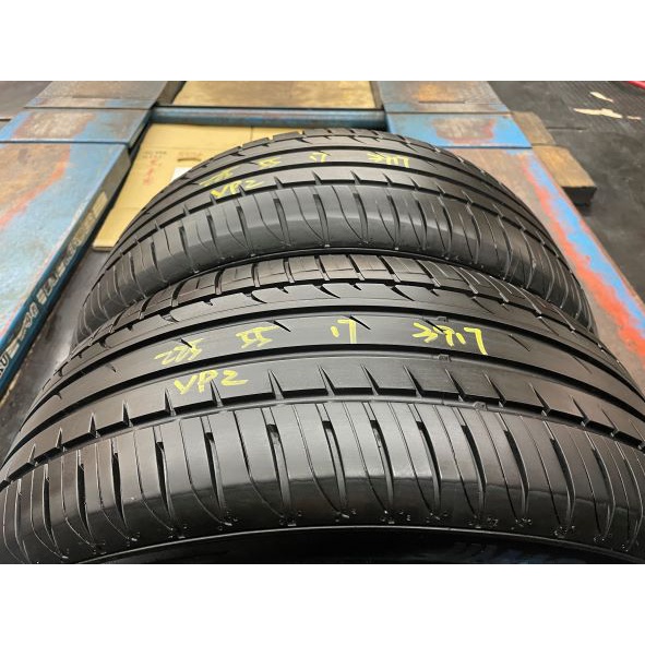 正順車業 順風中古胎 二手胎 / 中古胎 落地胎 維修 免運 型號 225 55 17 Hankook VP2 二條