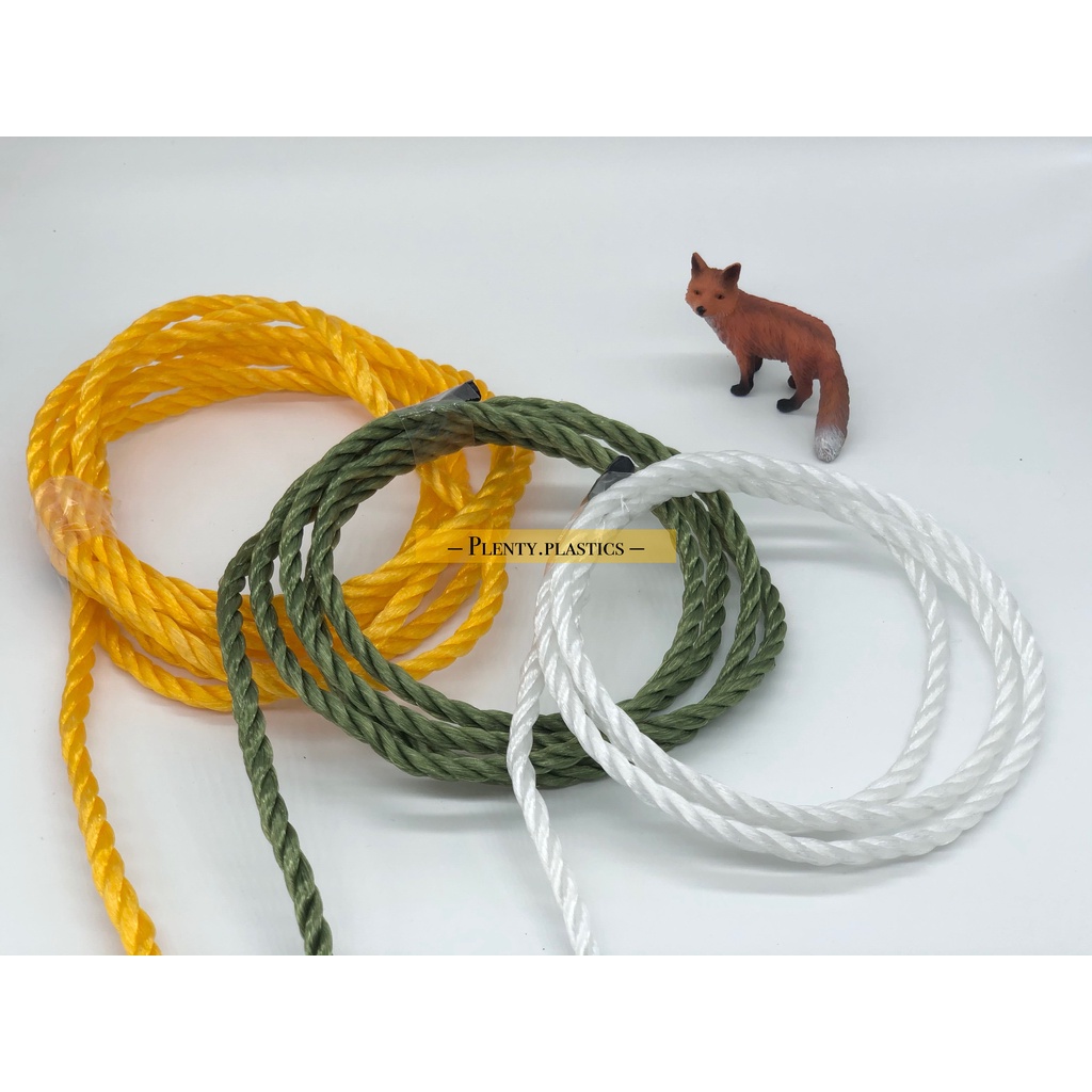 尼龍繩/ PE尼龍繩/ 物品綑綁繩/ 麻花繩/ 塑膠繩/ 三股繩：耐磨拉繩、曬衣掛繩