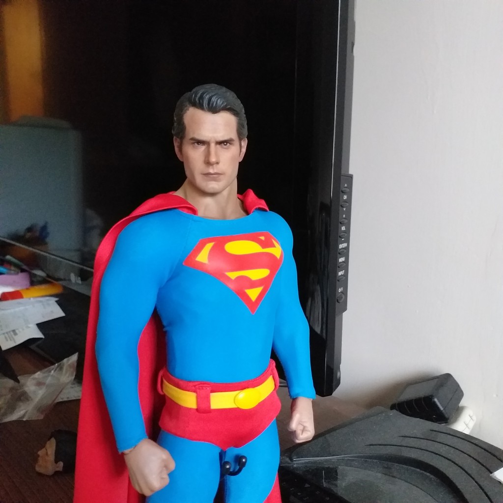 慶祝9/18蝙蝠俠日 限時優惠sideshow 1/6 12吋 DC 漫畫 超人 SUPERMAN 經典 正義聯盟 3巨