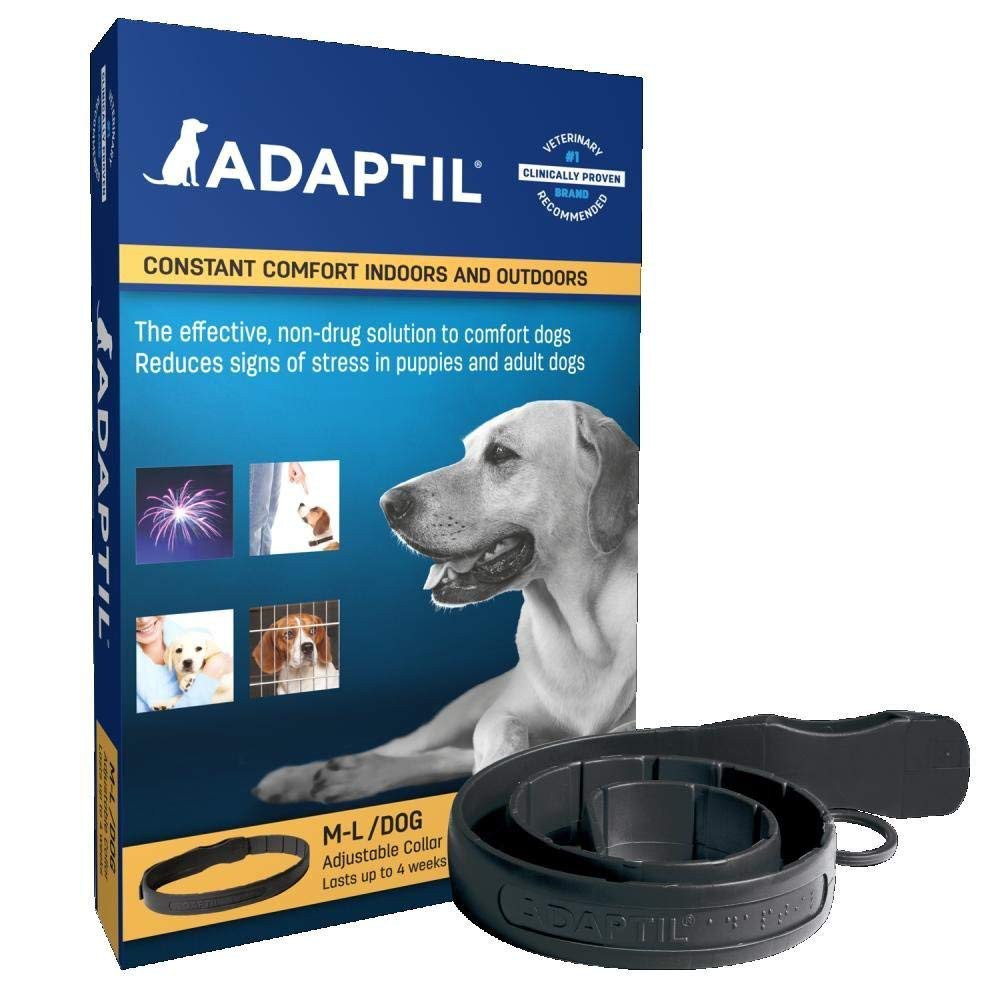 法國adaptil 中大型犬費洛蒙項圈1入中大型犬項圈狗狗項圈狗狗安定情緒項圈狗狗費洛蒙 蝦皮購物