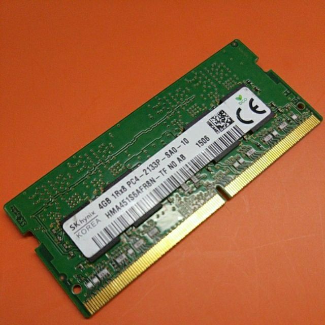 筆電記憶體 DDR4 PC4-2133 4G SODIMM 美光/ADATA/Hynix/SK 1.2v