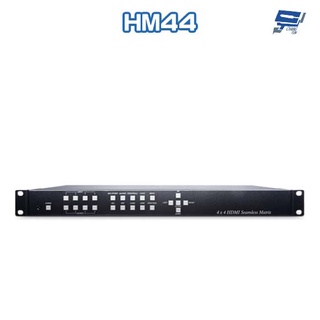 昌運監視器 HM44 4進4出 HDMI 無縫矩陣切換器 支援PIP POP 無縫影像切換