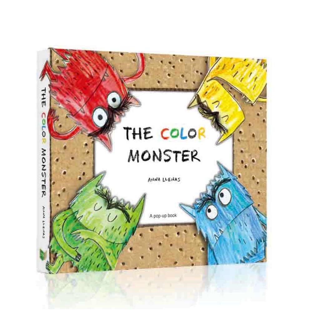 ✨現貨✨《華碩文化》THE COLOR MONSTER(顏色妖怪英文版）⭐️樂樂童書⭐️