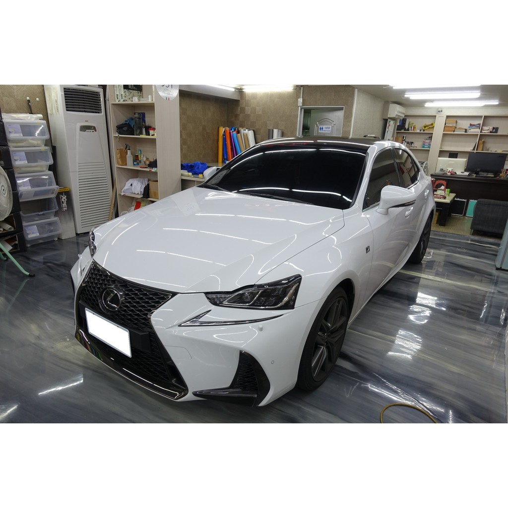 LEXUS IS200T 車頂貼膜 亮黑車頂 類全景貼膜 汽車包膜 汽車犀牛皮 IS300 NX200 RX200