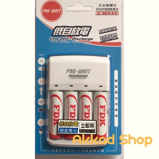 原廠公司貨 FDK 日本製充電電池 低自放充電電池 充電池組 3號電池 4號電池