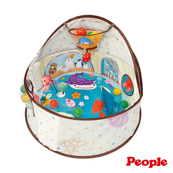 People 360度趣味遊戲池(附小球)YG027【衛立兒生活館】