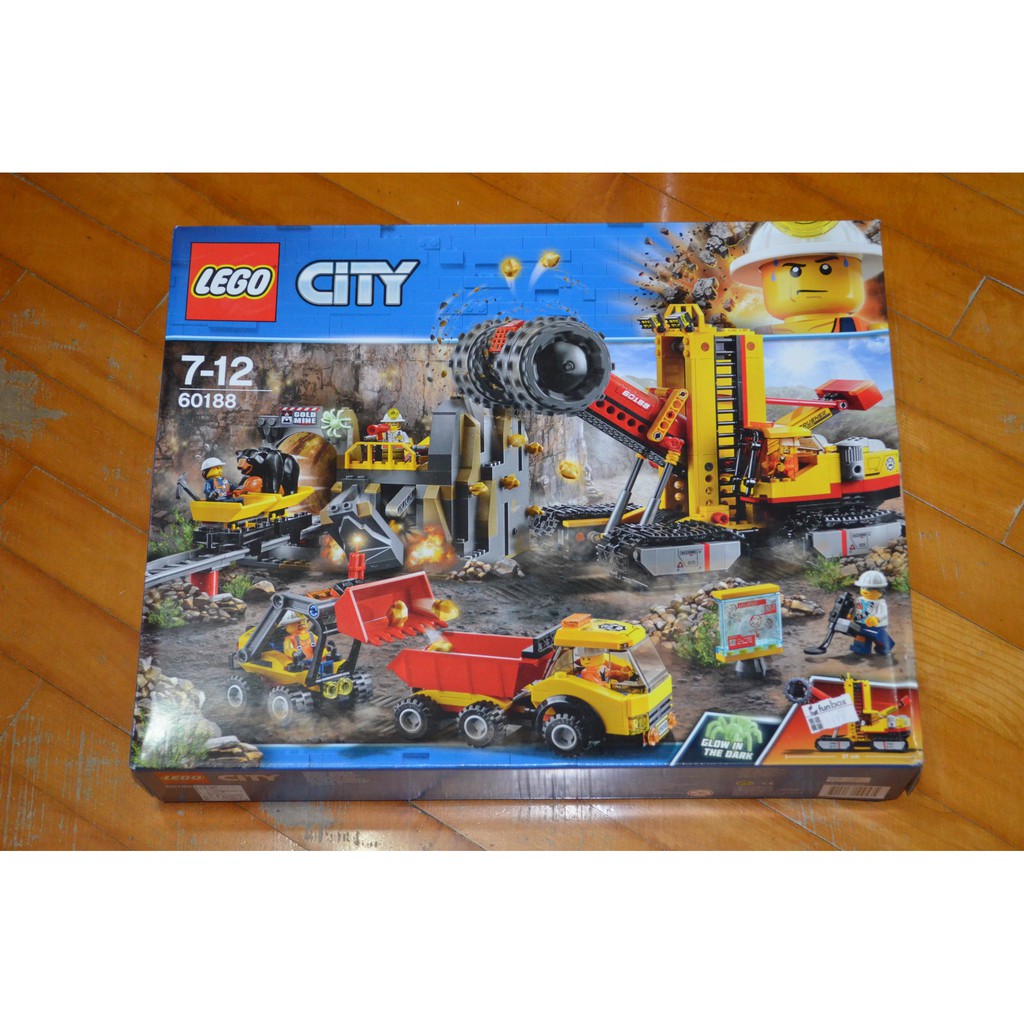 LEGO 樂高 60188 City城市系列 採礦專家採集場 全新未拆 盒損
