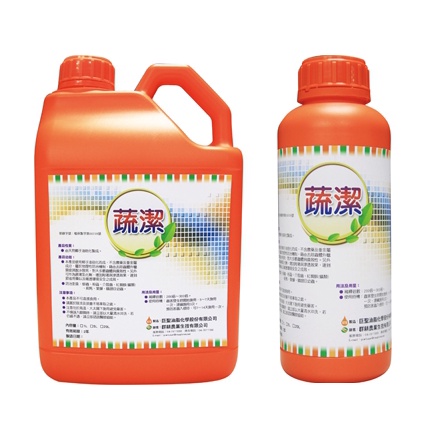 蔬潔掃蟲(農皂)-1公升無毒資材 萃取自天然植物脂肪酸 施用完可立即採收免登資材可申請補助植保製字第00239號