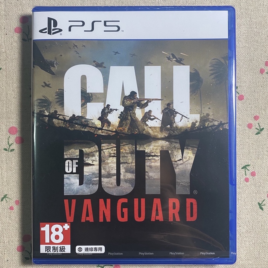 【阿杰收藏】決勝時刻 先鋒 中文版 【全新未拆】PS5  Call of Duty Vanguard  實體遊戲光碟