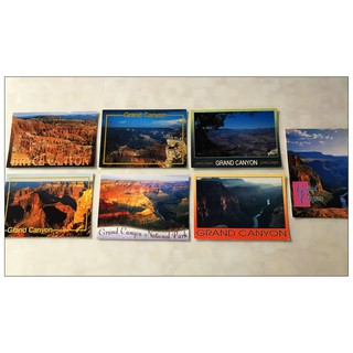風景明信片美國大峽谷風景明信片Grand Canyon National Park風景圖片明信片7張