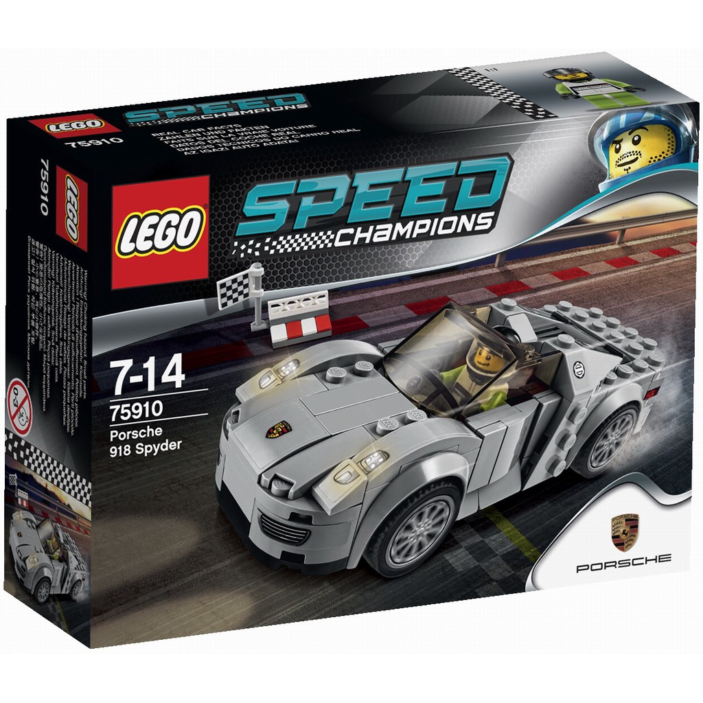 [全新盒裝未拆-天天出貨] Lego 75910 樂高 SPEED系列 保時捷 porsche 918 Spyder