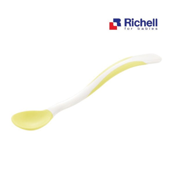 日本Richell TLI柔軟離乳湯用湯匙|離乳餐具【麗兒采家】
