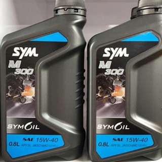 SYM M300 15W40 機油 0.8L