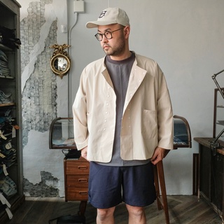 22春夏新款 F/CE.COOKS OVERSIZED SHIRT 雙按扣寬松機能面料襯衫