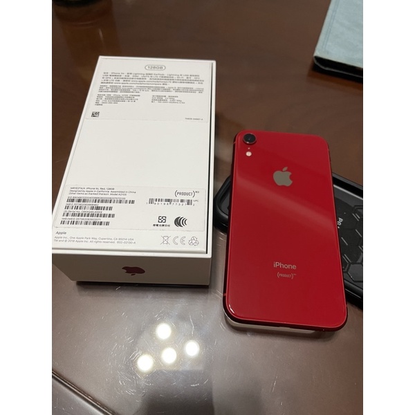 蘋果 iPhone XR 128G 二手（紅色）