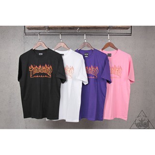 【HYDRA】Thrasher Flame Outline S/S T-Shirt 火焰 Logo 短T【TS35】