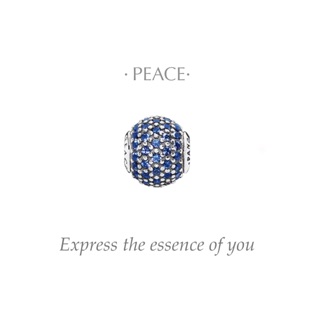 Pandora Essence Collection寶藍色碎鑽串飾 (796060NCB)現貨