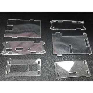 樹莓派 Raspberry Pi 6片式透明外殼