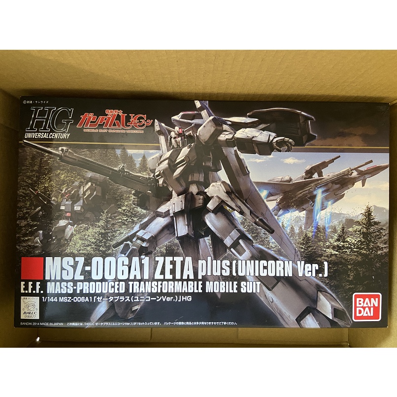 [221]HGUC 1/144 MSZ-006A1 ZETA PLUS Z改 獨角獸版 Z鋼彈變型量產機 一般版