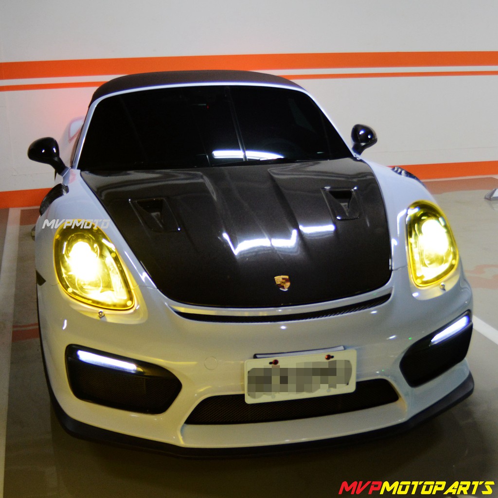 【MVP摩托精品】Porsche 保時捷 Cayman Boxster 981 大燈護片 大燈護目鏡 大燈護鏡 燈膜