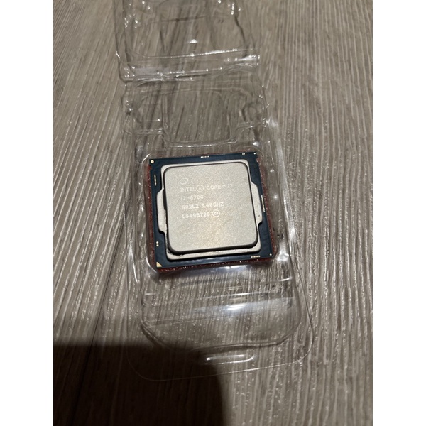 Intel CPU i7-6700 3.4GHz LGA 1151 腳位 i7 6700