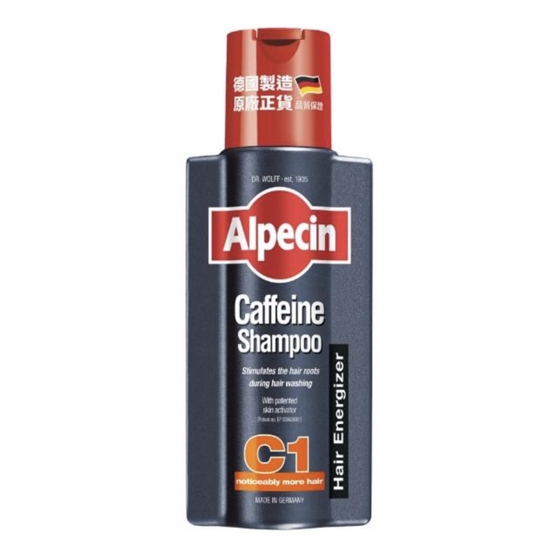 【德國Alpecin】咖啡因洗髮露 375 ML