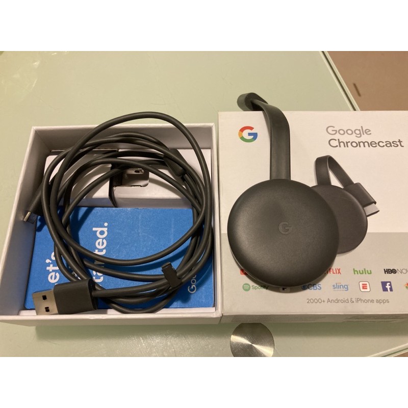 Google Chromecast 第三代 HDMI 媒體串流播放器