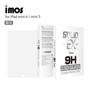 imos 【官方旗艦館】 iPad mini 4 mini 5 霧面 手感膜 強化玻璃保護貼 防指紋 遊戲專用
