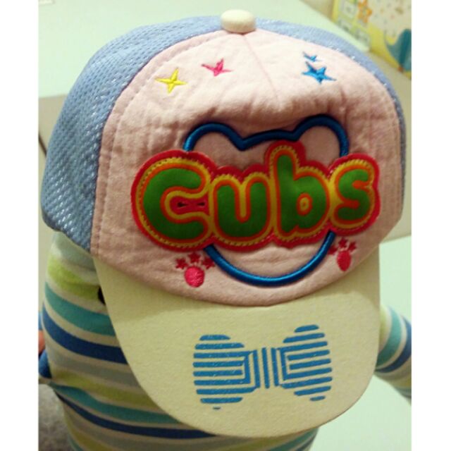 可愛寶寶棒球網帽