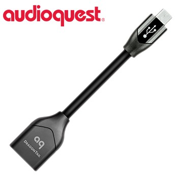 【品味耳機音響】AudioQuest DragonTail for Android OTG 轉接頭 / 台灣公司貨