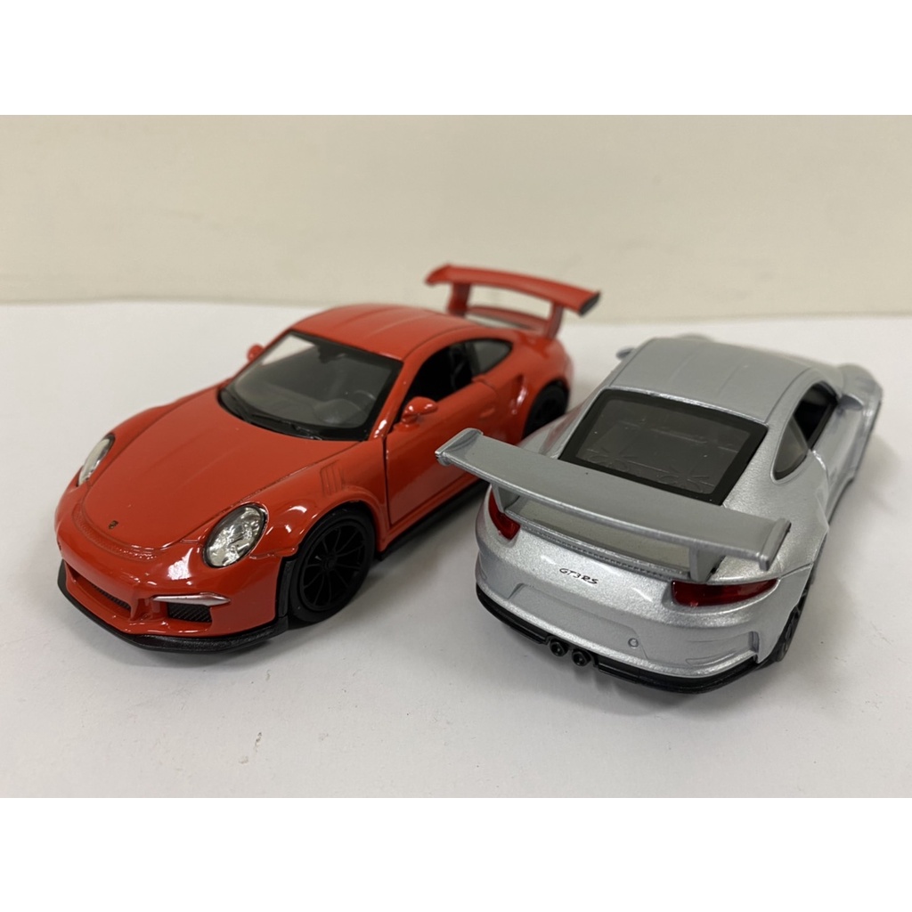 【玩具兄妹】現貨! WELLY 保時捷 Porsche 911 GT3 RS 1/34模型車 合金車 蛋糕裝飾 藝術蛋糕