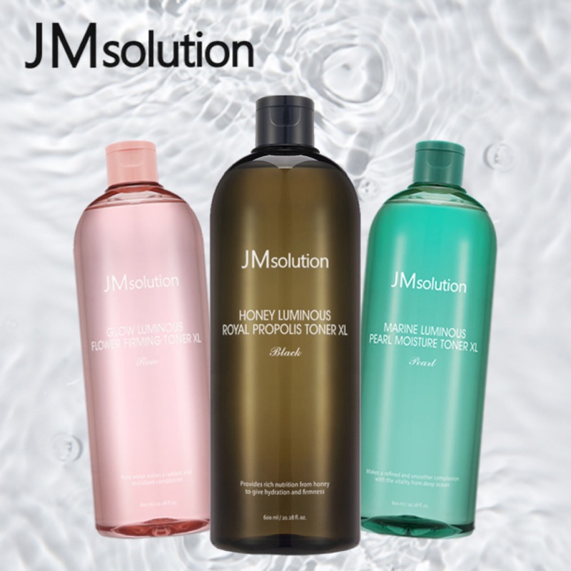 Jm Solution珍珠 蜂蜜 玫瑰化妝水超大容量600ml 蝦皮購物