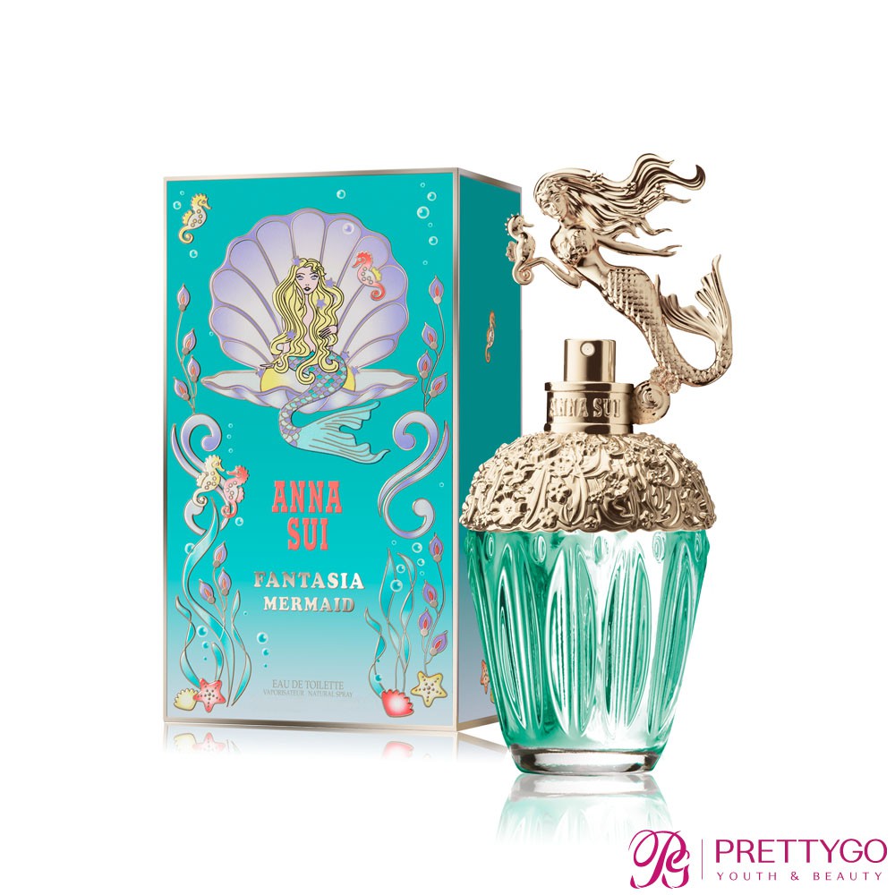 ANNA SUI 安娜蘇 Fantasia Mermaid 童話美人魚淡香水(5ml / 15ml)-公司貨【美麗購】