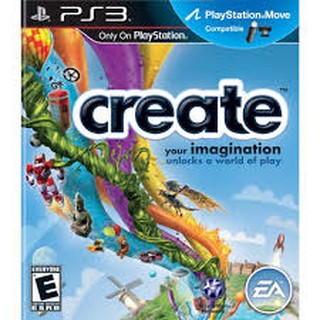 PS3 小小設計師 CREATE 英文版 全新未拆封