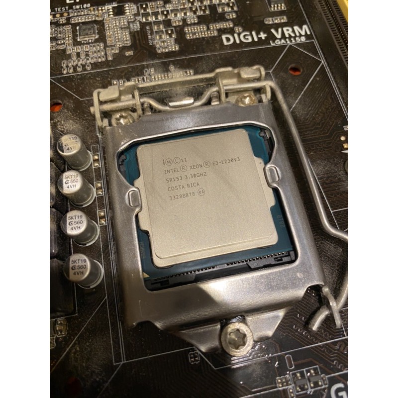 Intel Xeon E3-1230V3 4C8T/Kingston 8g DDR3-1600/8g DDR3-1866