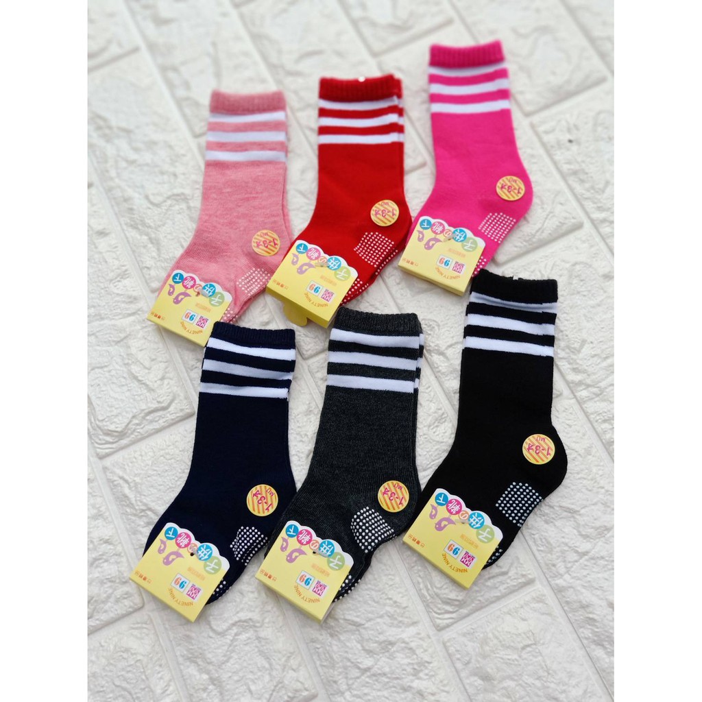 現貨男女童兒童中筒襪1-3歲台灣製防滑顆粒出清價長襪/保暖/防滑/幼童/童襪